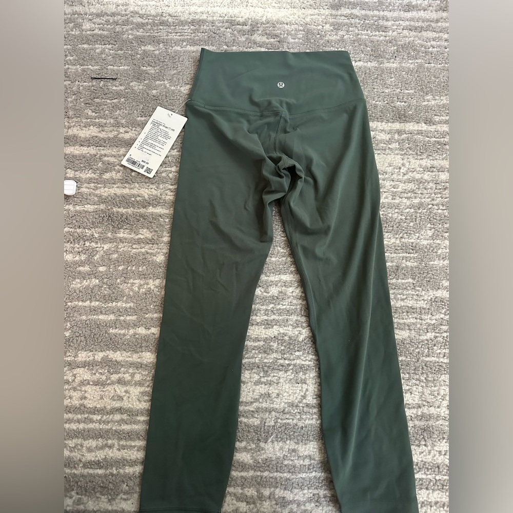 Lululemon Align HR Crop 23" in Green